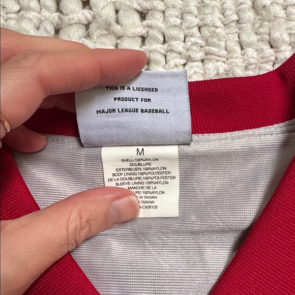 Vintage Seattle Mariners MLB Pullover Windbreaker Jacket Red – Gear For Sports - Picture 3 of 7